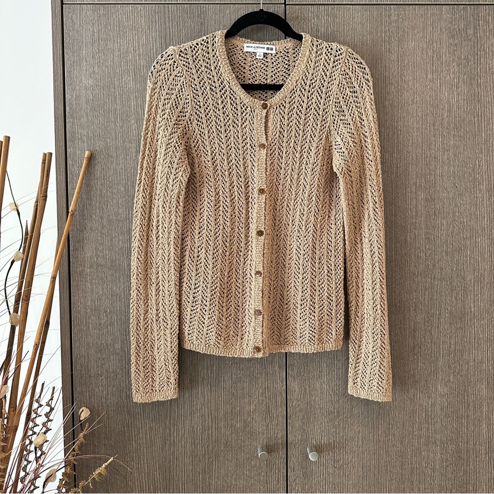 Ines De La Fressange for Uniqlo button up cardigan